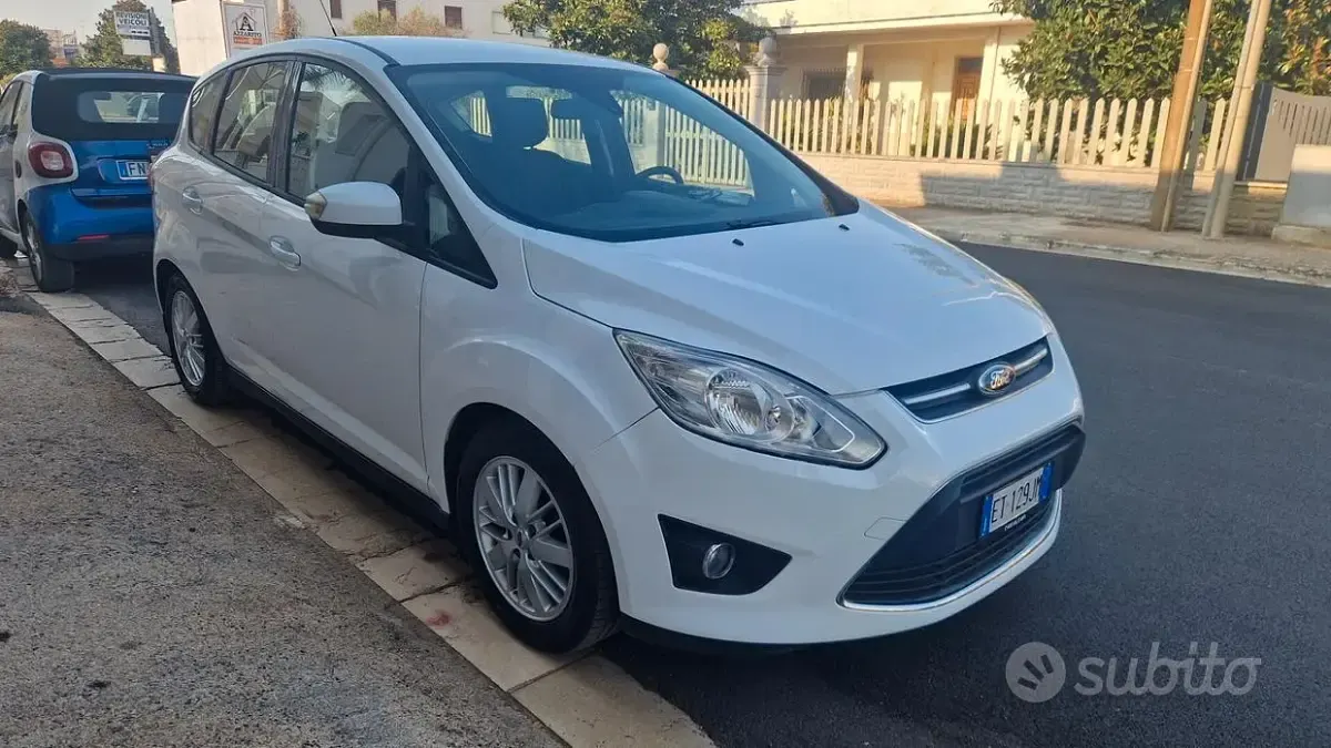 Usata Ford C-MAX 116 CV (85 kW) 2013 Bianco Monovolume