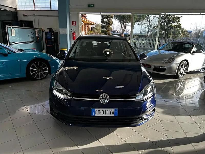 Usata VW Golf VII Business 115 CV (84 kW) 2019 Blu Berlina