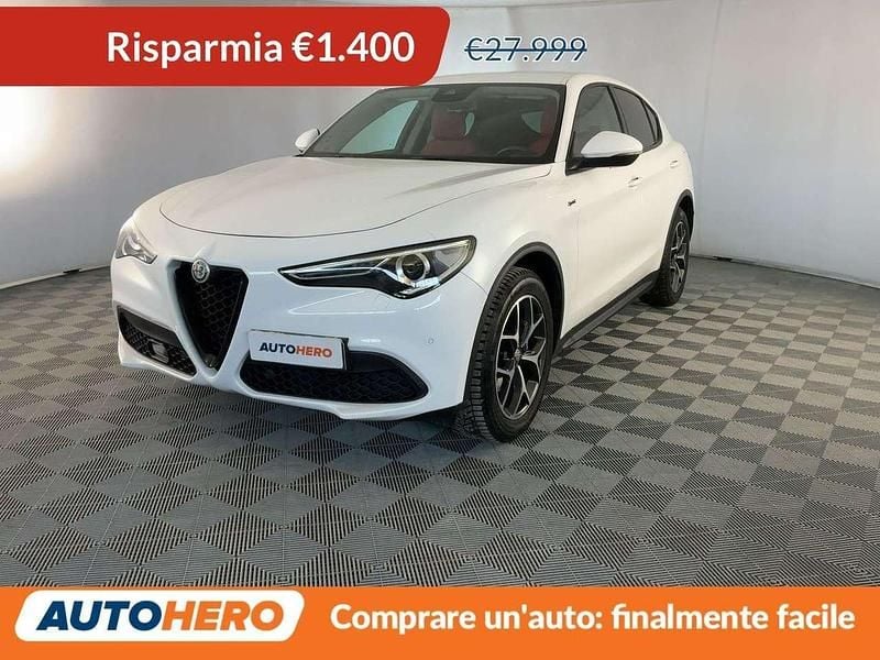 Usata Alfa Romeo Stelvio Sprint 190 CV (139 kW) 2021 Bianco SUV