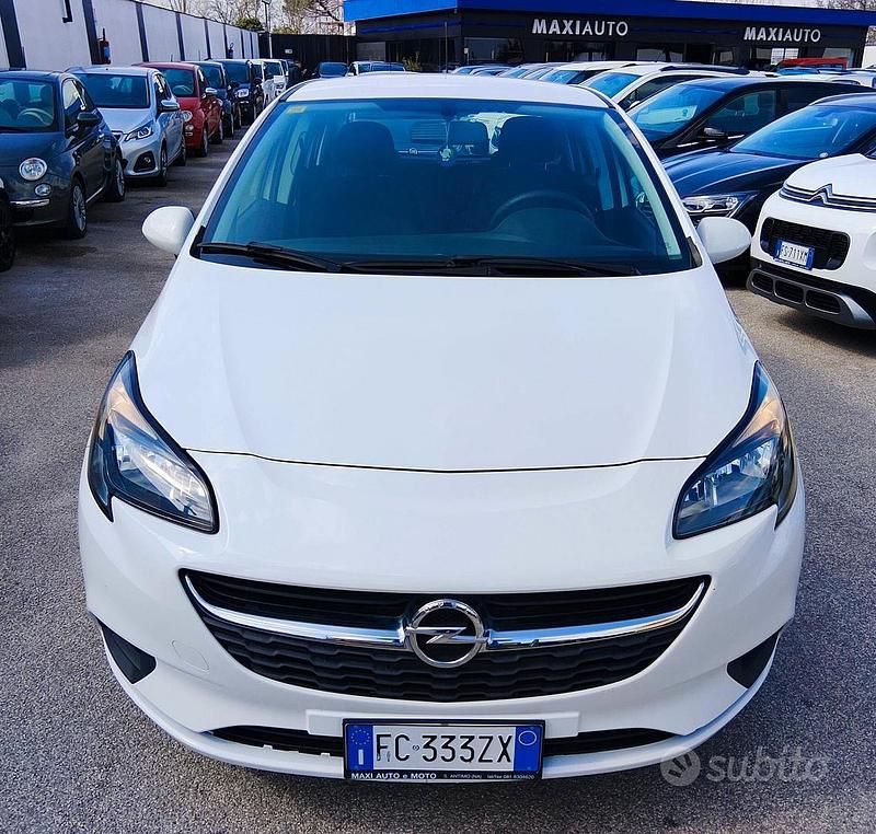 Usata Opel Corsa 69 CV (50 kW) 2016 Bianco Utilitaria