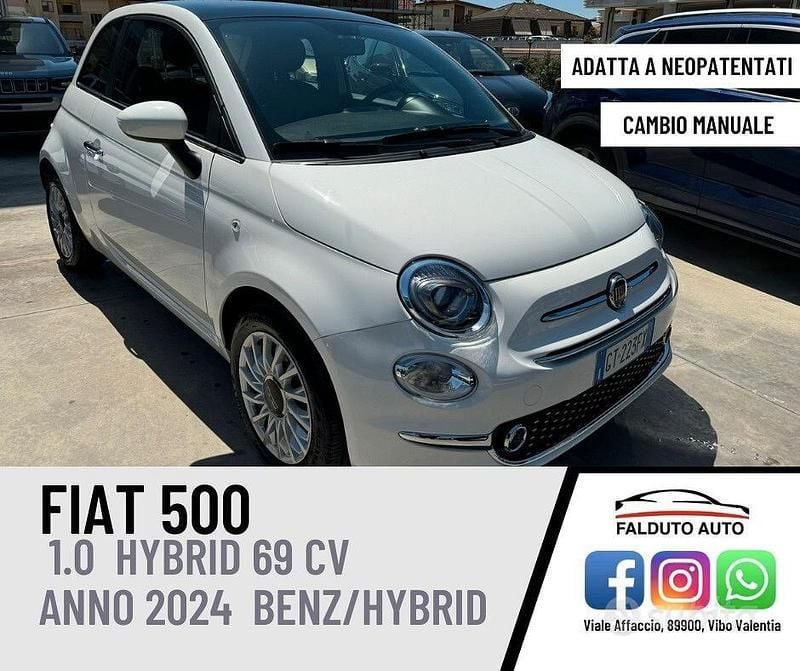 Usata Fiat 500 Dolcevita 69 CV (50 kW) 2024 Bianco Berlina
