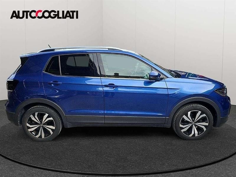Usata VW T-Cross Advance 110 CV (80 kW) 2021 Blu/azzurro SUV