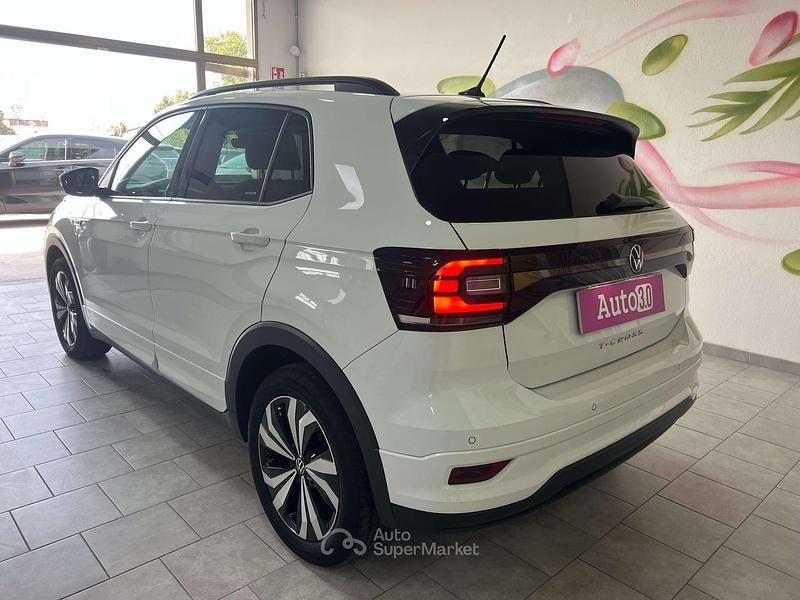 Usata VW T-Cross Sportline 110 CV (80 kW) 2023 Bianco SUV