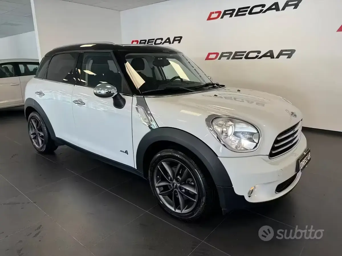 Usata Mini Cooper D Countryman 111 CV (81 kW) 2010 Bianco SUV