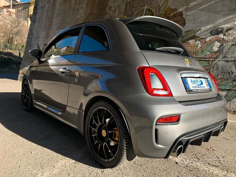 Usata Abarth 595 Turismo 215 CV (158 kW) 2018 Grigio Utilitaria