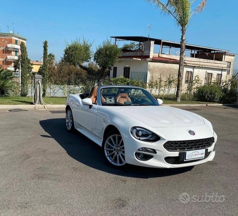 Usata Fiat 124 Spider 140 CV (102 kW) 2017 Bianco Cabrio