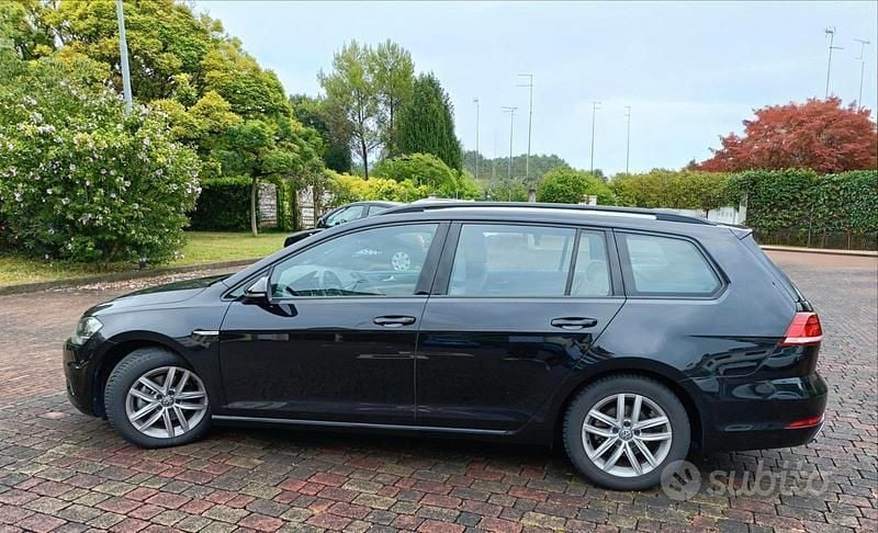 Usata VW Golf VII 2018 Nero Station wagon