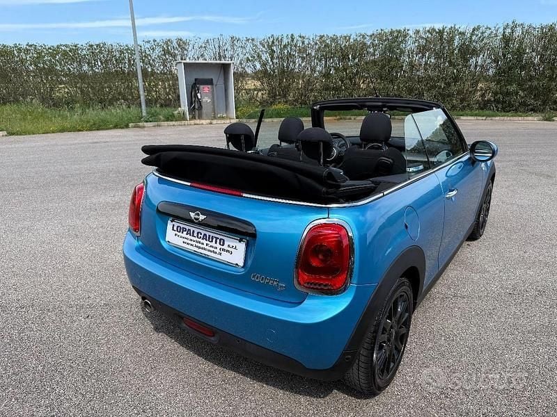 Usata Mini Cooper Cabriolet 2017 Blu Cabrio