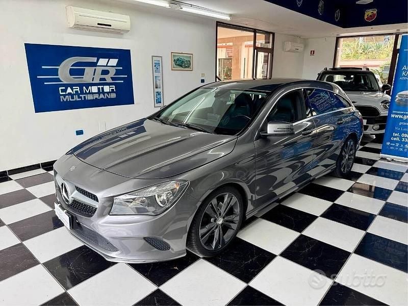 Usata Mercedes CLA180 109 CV (80 kW) 2016 Grigio Berlina