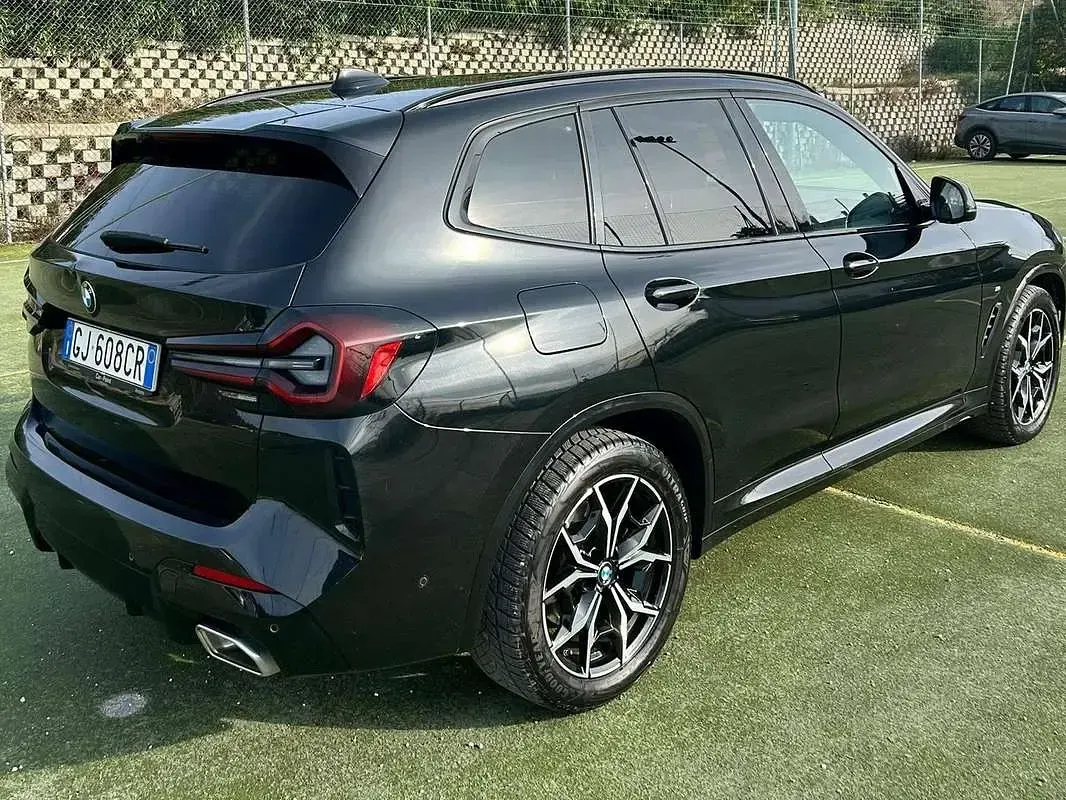 Usata BMW X3 M Sport 190 CV (139 kW) 2022 Nero SUV