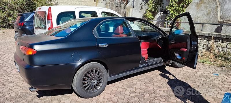 Usata Alfa Romeo 156 136 CV (100 kW) 1998 Nero Berlina