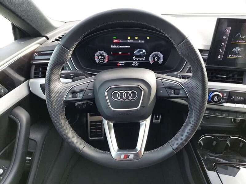 Usata Audi A5 S-Line 204 CV (150 kW) 2022 Bianco Coupé