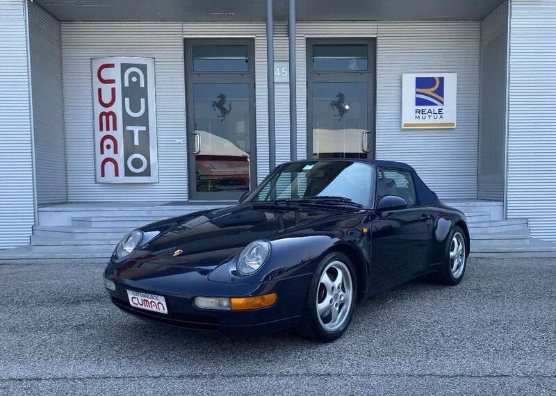Usata Porsche 911 Carrera Cabriolet 272 CV (200 kW) 1995 Blu Cabrio