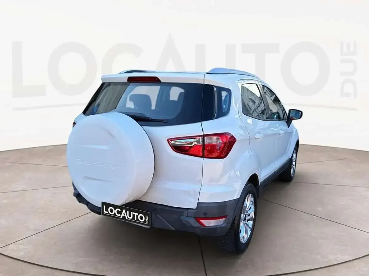 Usata Ford Ecosport Titanium 95 CV (69 kW) 2016 Bianco SUV