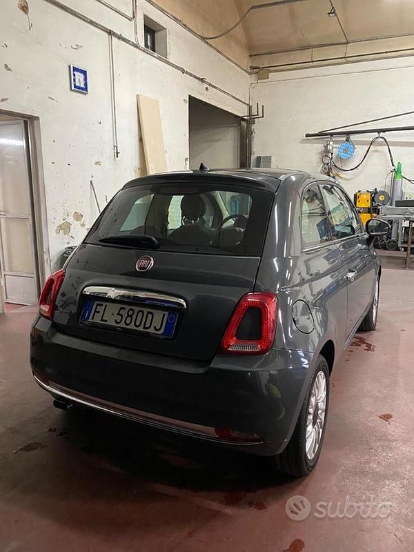 Usata Fiat 500 Lounge 2017 Grigio Berlina