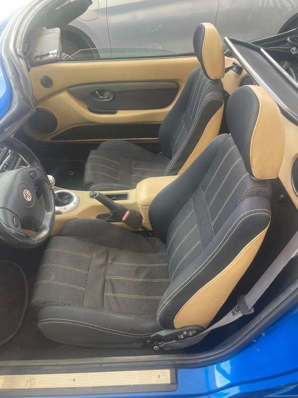 Usata MG TF 116 CV (85 kW) 2002 Blu/azzurro Cabrio