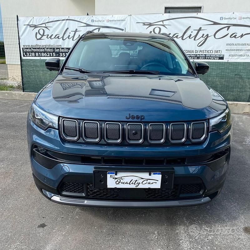 Usata Jeep Compass 130 CV (95 kW) 2024 Blu SUV