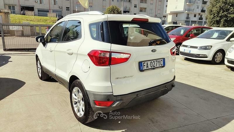 Usata Ford Ecosport 95 CV (69 kW) 2015 Bianco SUV