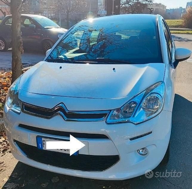 Usata Citroën C3 Exclusive 75 CV (55 kW) 2016 Bianco Berlina