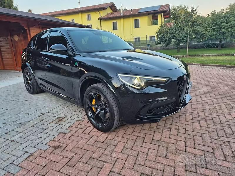 Usata Alfa Romeo Stelvio Quadrifoglio 2018 Nero SUV