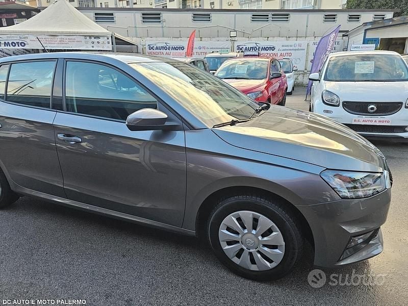 Usata Skoda Fabia Ambition 80 CV (58 kW) 2022 Grigio Utilitaria