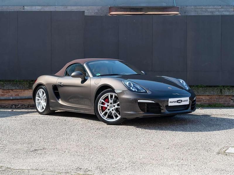 Usata Porsche Boxster 315 CV (231 kW) 2012 Antracite brown metallic Cabrio