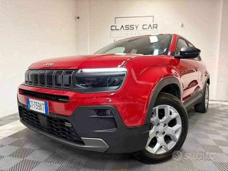 Usata Jeep Avenger Longitude 101 CV (74 kW) 2024 Rosso SUV