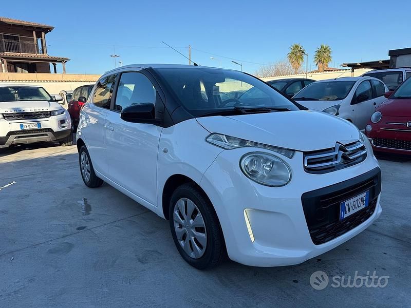 Usata Citroën C1 69 CV (50 kW) 2014 Bianco Utilitaria