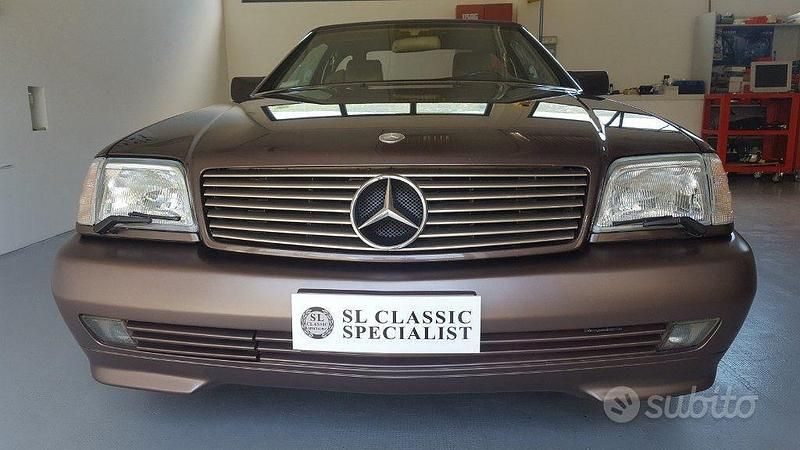 Usata Mercedes SL600 394 CV (289 kW) 1993 Marrone metallizzato Cabrio