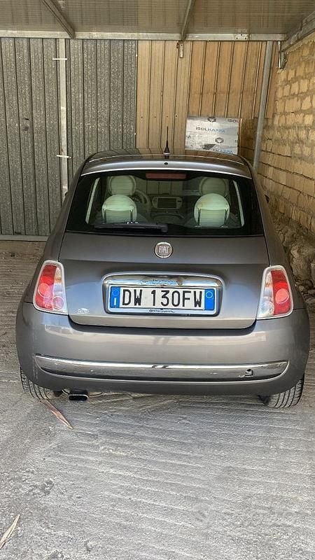 Usata Fiat 500 69 CV (50 kW) 2010 Grigio Coupé