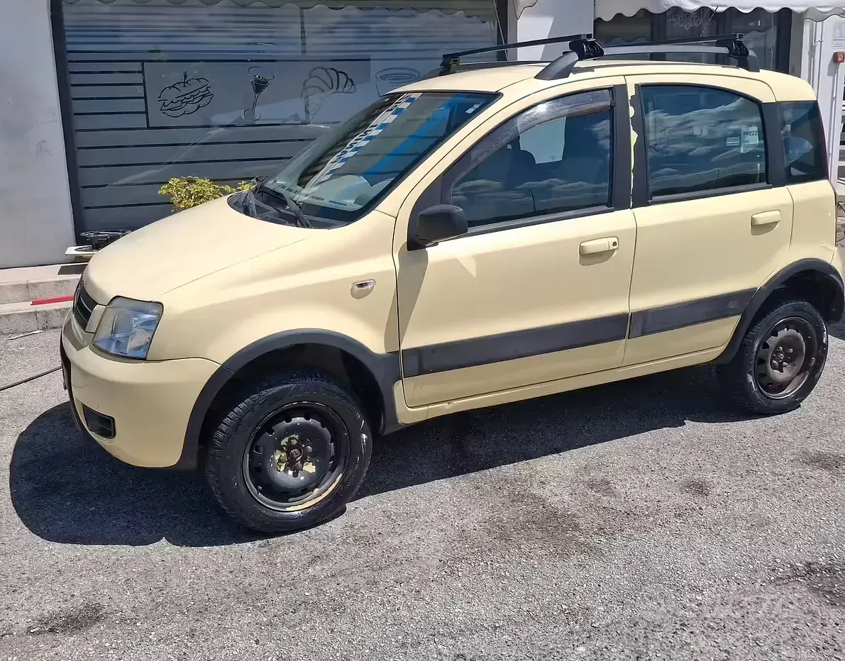 Usata Fiat Panda 4x4 60 CV (44 kW) 2005 Giallo Utilitaria
