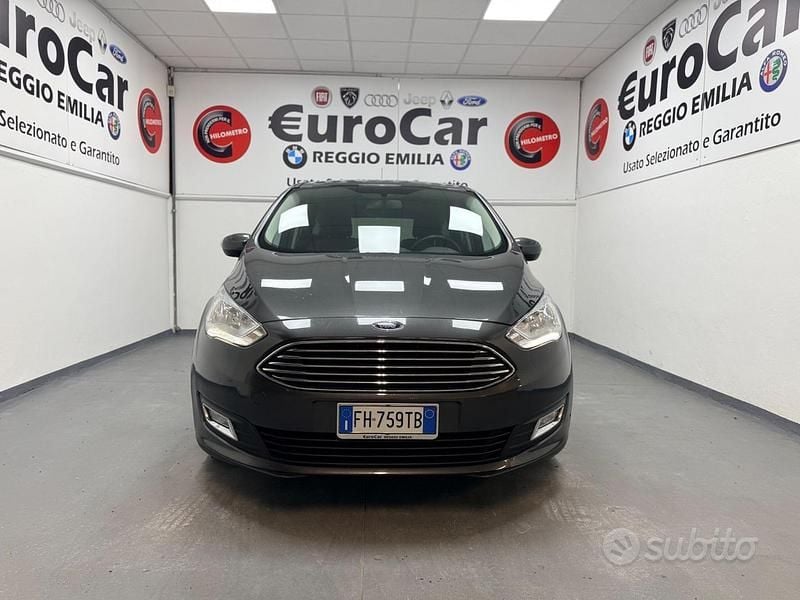 Usata Ford C-MAX Titanium 120 CV (88 kW) 2017 Grigio Monovolume