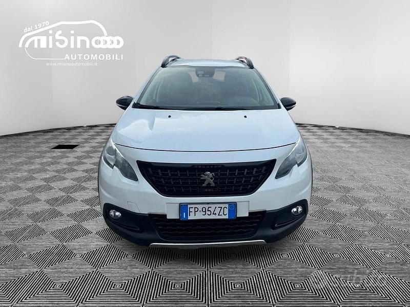 Usata Peugeot 2008 GT-line 120 CV (88 kW) 2018 Bianco SUV