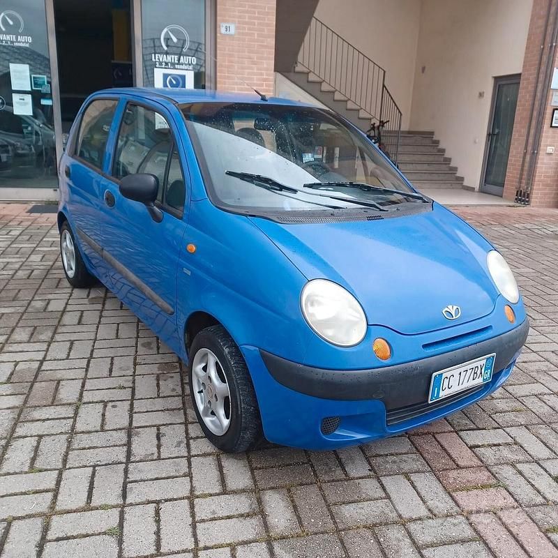 Usata Chevrolet Matiz 51 CV (37 kW) 2003 Blu Utilitaria