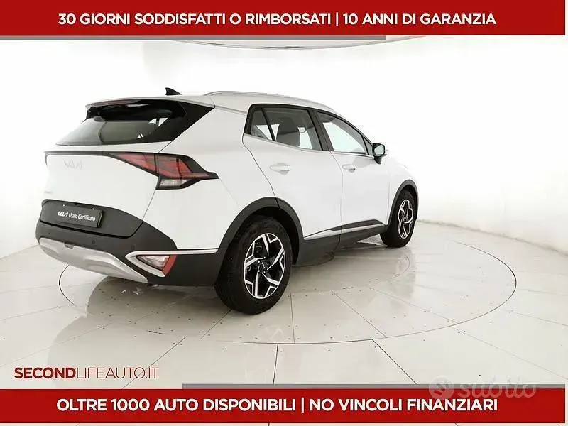 Usata Kia Sportage Style 136 CV (100 kW) 2022 Bianco SUV