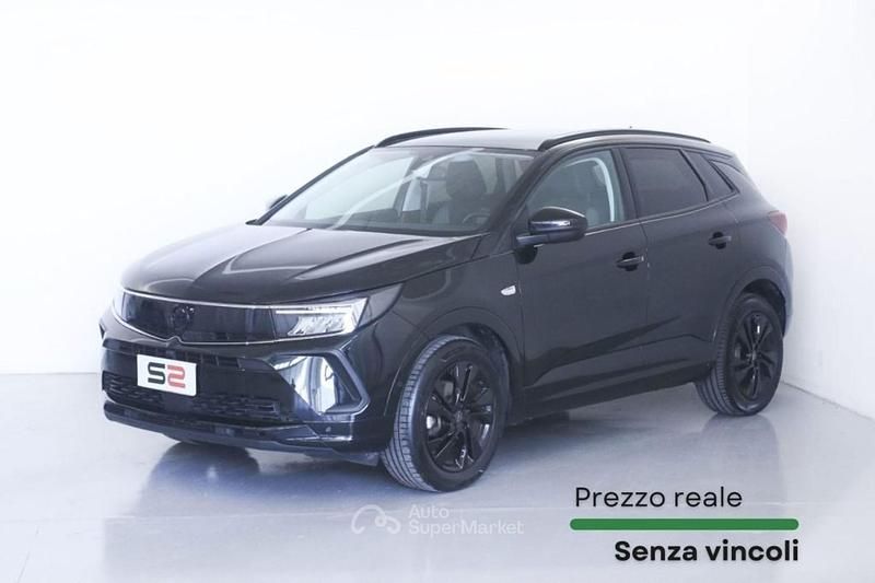 Usata Opel Grandland X GS Line 131 CV (96 kW) 2022 Nero SUV
