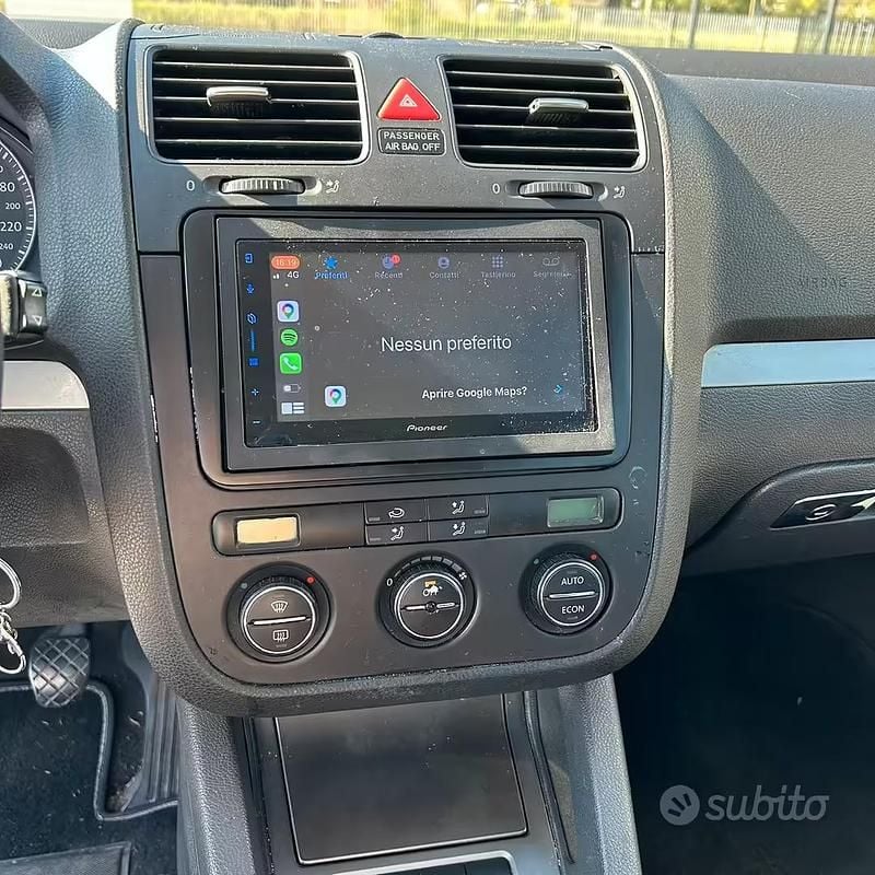 Usata VW Golf IV 140 CV (102 kW) 2004 Nero Berlina