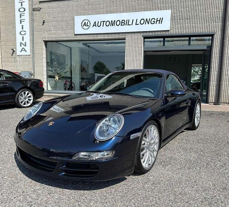 Usata Porsche 911 Carrera S Cabriolet 355 CV (261 kW) 2006 Blu Cabrio