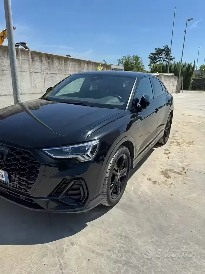Usata Audi Q3 Sportback S-Line 150 CV (110 kW) 2021 Nero SUV
