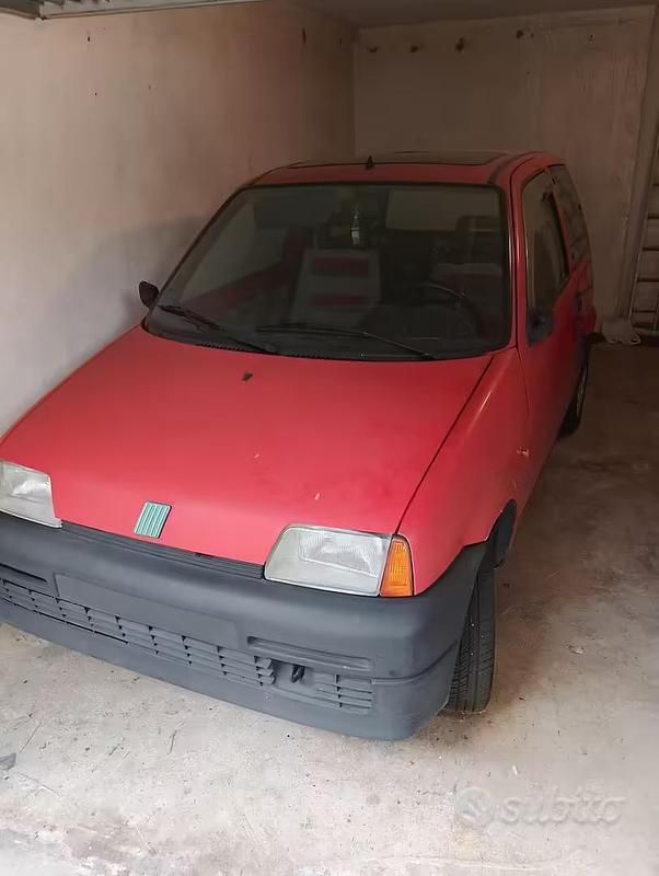 Usata Fiat 500 1990 Rosso