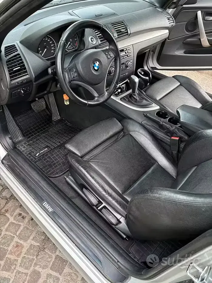 Usata BMW 118 Cabriolet 143 CV (105 kW) 2009 Grigio Cabrio