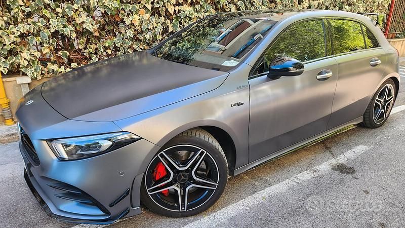 Usata Mercedes A35 AMG AMG 306 CV (225 kW) 2022 Grigio Berlina