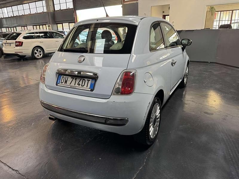 Usata Fiat 500 101 CV (74 kW) 2009 Blu/azzurro Cabrio