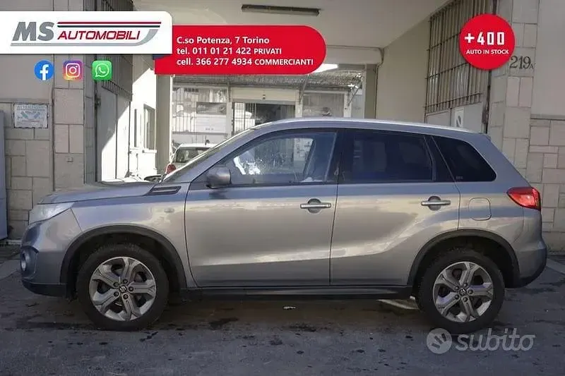 Usata Suzuki Vitara 120 CV (88 kW) 2015 Grigio SUV