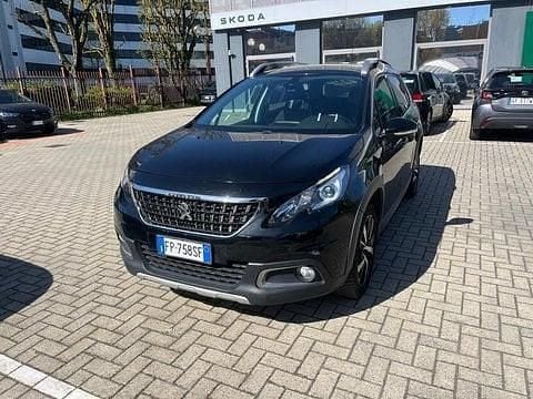 Usata Peugeot 2008 Active 102 CV (75 kW) 2018 Nero SUV