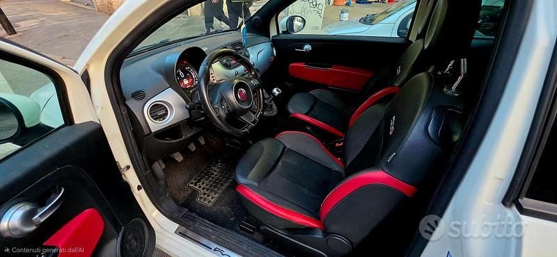 Usata Fiat 500 95 CV (69 kW) 2015 Bianco Berlina