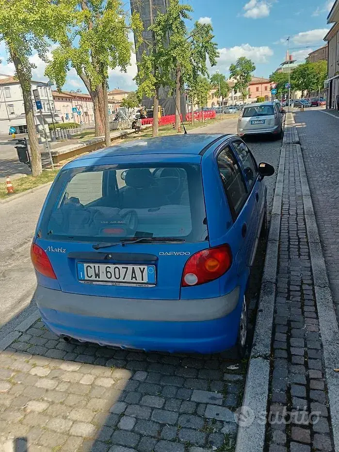 Usata Chevrolet Matiz 51 CV (37 kW) 2005 Bluazzurro Utilitaria
