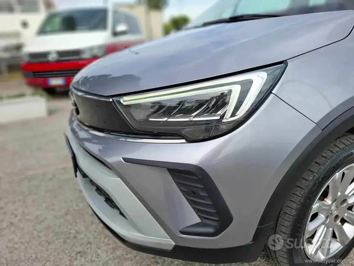 Usata Opel Crossland S 110 CV (80 kW) 2021 Grigio SUV