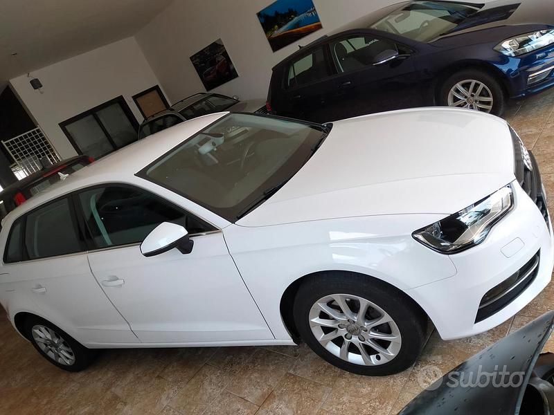 Usata Audi A3 2015 Bianco Berlina