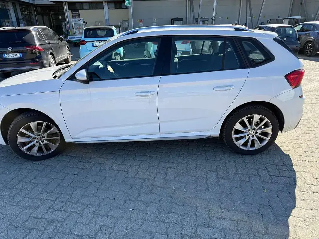 Usata Skoda Kamiq Ambition 90 CV (66 kW) 2020 Bianco SUV